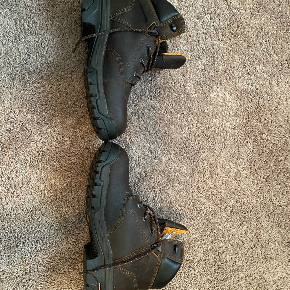 Timberland Pro alloy toe work boots